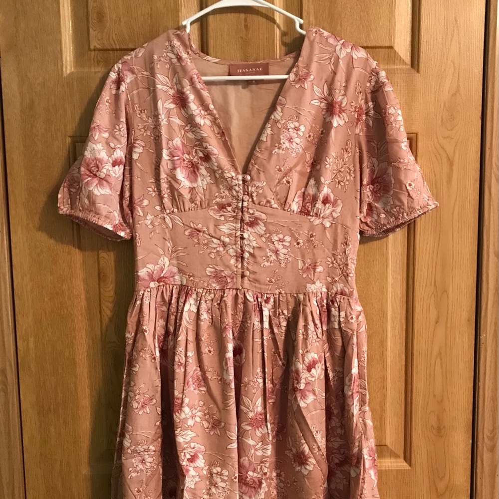 Floral Jessakae dress, size L